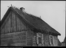 Laskowiec, wiejska chata