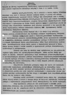 Uchwała IV Wojew&oacute;dzkiej Konferencji Sprawozdawczo-Wyborczej LK wojew&oacute;dztwa ł&oacute;dzkiego