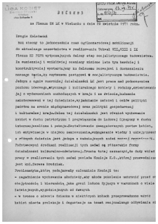 Referat na Plenum ZM LK w Wieluniu z dnia 20 kwietnia 1971 r.