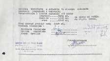 Koło LK &bdquo;Polanil".Sprawozdanie Komisji Rewizyjnej