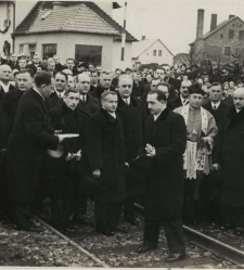 Wojew&oacute;da Śląski Michał Grażyński podczas nieznanej uroczystości na Śląsku