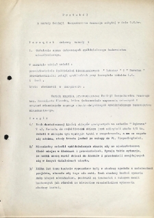 Protok&oacute;ł z narady Komisji Gospodarstwa Domowego odbytej w dniu 1 października 1968 r.