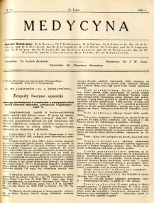Medycyna 1934 R.8 nr 14