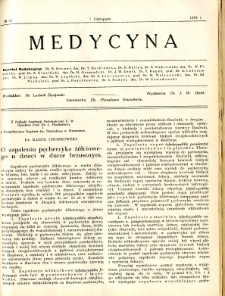 Medycyna 1934 R.8 nr 21