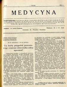 Medycyna 1934 R.8 nr 23