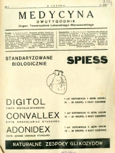 Medycyna 1935 R.9 nr 4