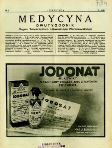 Medycyna 1935 R.9 nr 7