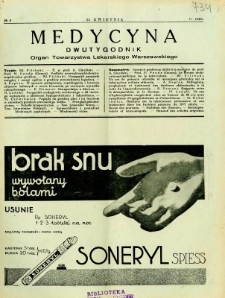 Medycyna 1935 R.9 nr 8