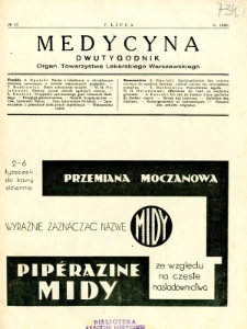 Medycyna 1935 R.9 nr 13