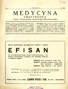 Medycyna 1935 R.9 nr 18