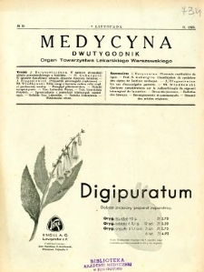 Medycyna 1935 R.9 nr 21