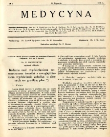 Medycyna 1936 R.10 nr 2