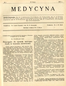 Medycyna 1936 R.10 nr 4