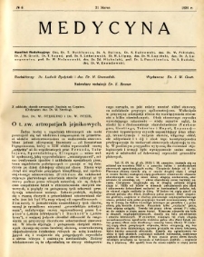 Medycyna 1936 R.10 nr 6