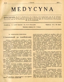 Medycyna 1936 R.10 nr 11