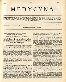 Medycyna 1936 R.10 nr 20