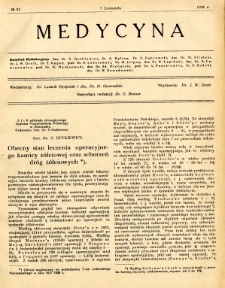 Medycyna 1936 R.10 nr 21