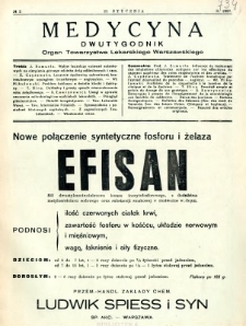 Medycyna 1937 R. 11 nr 2