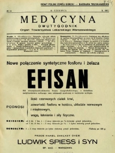 Medycyna 1937 R. 11 nr 12