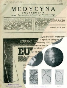 Medycyna 1937 R. 11 nr 13
