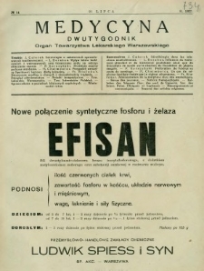 Medycyna 1937 R. 11 nr 14