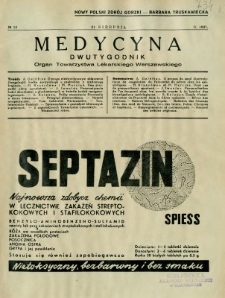 Medycyna 1937 R. 11 nr 16