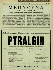 Medycyna 1937 R. 11 nr 24