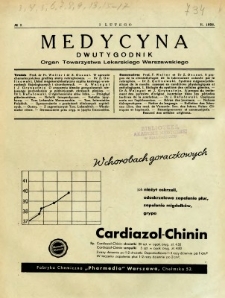 Medycyna 1938 R. 12 nr 3