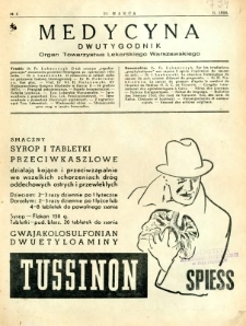 Medycyna 1938 R. 12 nr 6