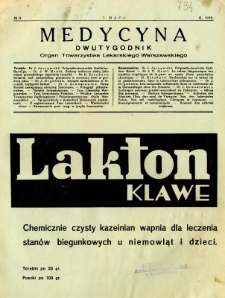 Medycyna 1938 R. 12 nr 9