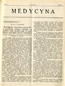 Medycyna 1933 R.7 nr 21