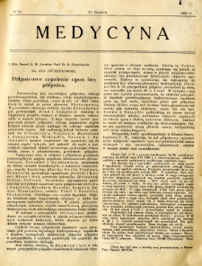 Medycyna 1933 R.7 nr 24