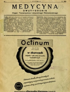 Medycyna 1939 R.13 nr 1