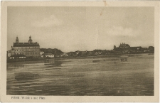 Pińsk. Widok z nad Piny