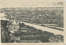 Pińsk. Blick von der Hauptkirche nach Osten