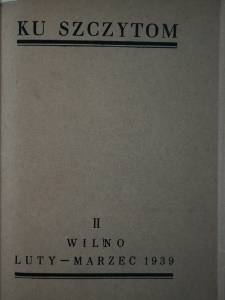 Ku Szczytom 1939, R. 2, z.2
