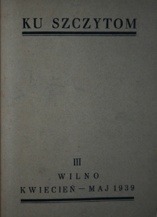 Ku Szczytom 1939, R. 2, z.3