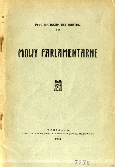 Mowy parlamentarne