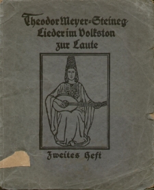 Lieder im Volkston zur Laute. Zweites Heft