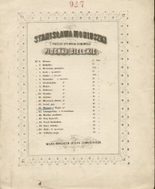 Z piątego śpiewnika domowego piosnki sielskie. No. 14, Wyjazd na wojnę