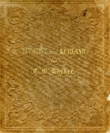 General Karte der Russischen Ost-See-Provinzen Liv-Ehst und Kurland