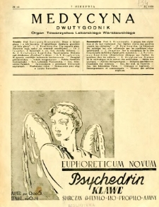 Medycyna 1939 R.13 nr 15