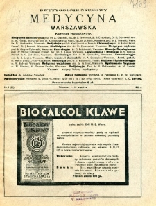 Medycyna Warszawska 1929 nr 6