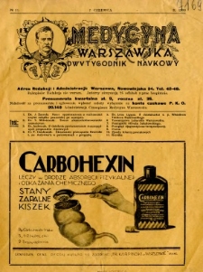 Medycyna Warszawska 1930 nr 11