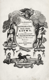 Drzeworyt - strona tytułowa książki [Dokument ikonograficzny]