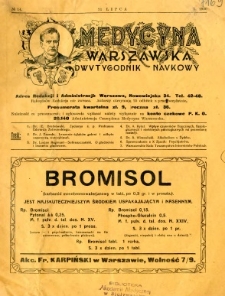 Medycyna Warszawska 1930 nr 14