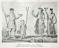 Chłopi Litwy pruskiej z XVII - XVII w. [Dokument ikonograficzny]