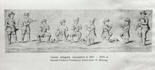 Taniec chłopów litewskich w XVII - XVII w. [Dokument ikonograficzny]