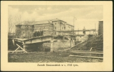 Zamek Sieniawskich w r. 1915 tym