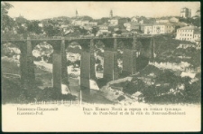 Kamec-Podolskij. Vid Novago Mosta i goroda c novago bulvara. Kamenetz-Pod. Vue du Pont-Neuf et de la ville Nouveau - Boulevard. (Kamieniec Pod. Nowy Most i widok miasta z nowego bulwaru)